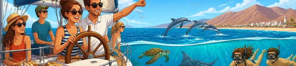 Travesía en velero por Fuerteventura con salida desde Morro Jable