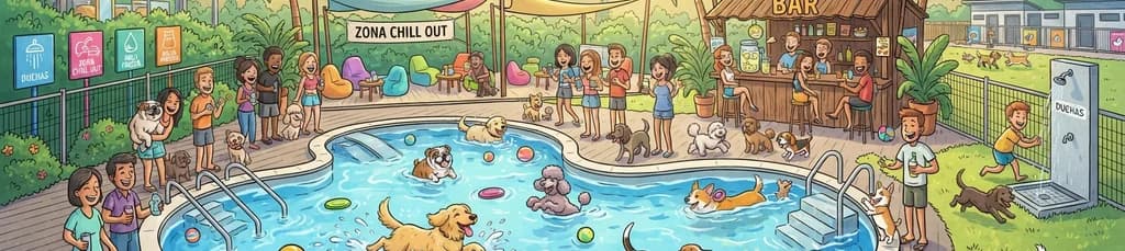 Turno matinal en la piscina canina de VivePets