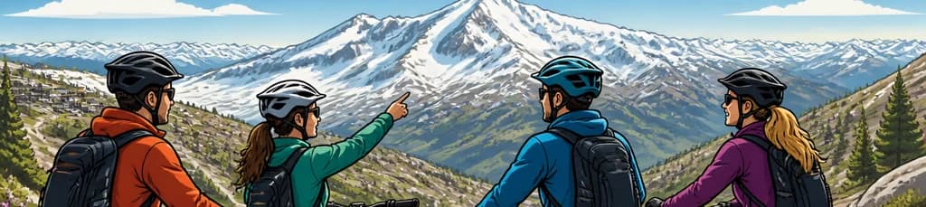 Recorrido en bicicleta eléctrica por la estación de esquí de Sierra Nevada en grupo reducido