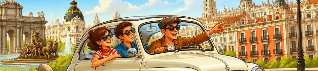 Descubre Madrid en un icónico Seat 600: Un tour clásico de 180 minutos