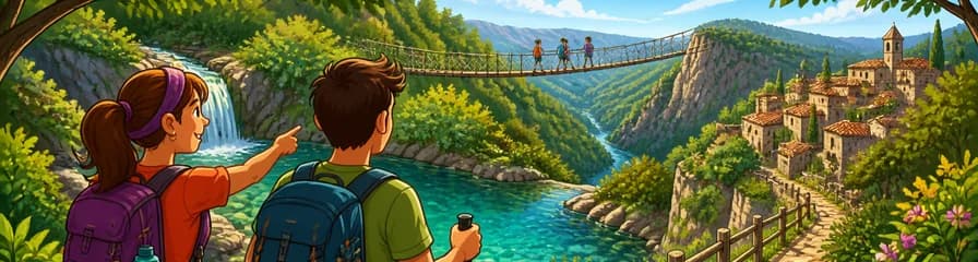 Recorrido por Farena: Pozas de Aguas Cristalinas y Vistas Panorámicas