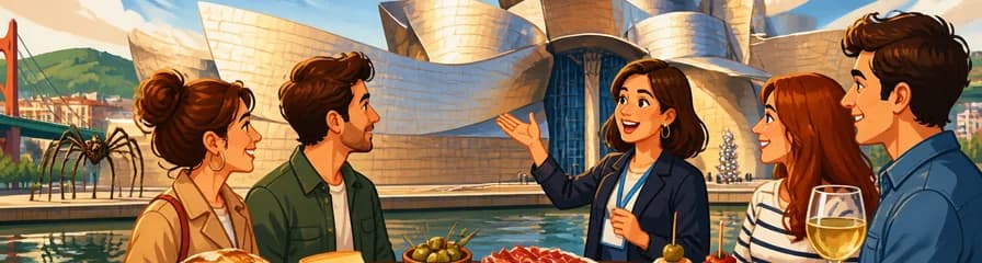 Experiencia cultural y gastronómica: Museo Guggenheim y sabores vascos