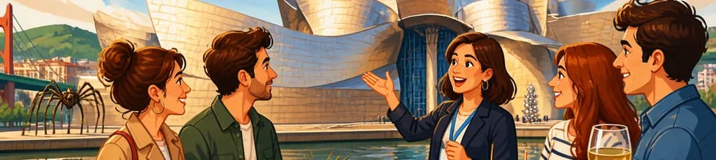 Experiencia cultural y gastronómica: Museo Guggenheim y sabores vascos