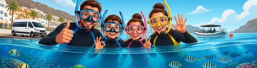Descubre el snorkel en Gran Canaria con servicio de recogida en tu hotel