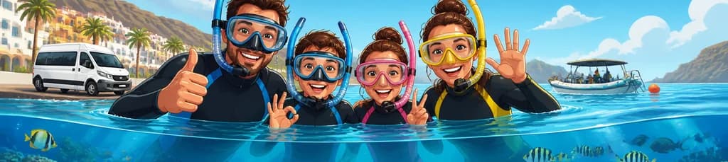 Descubre el snorkel en Gran Canaria con servicio de recogida en tu hotel