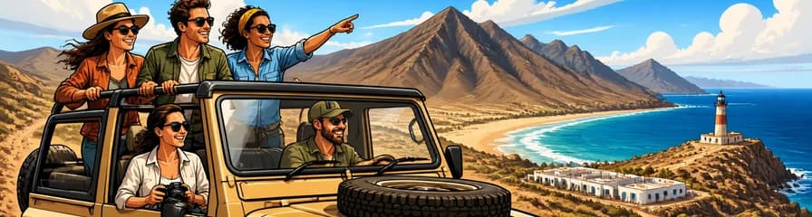 Recorrido en 4x4: Aventura Safari por el Parque Natural de Jandía y Cofete