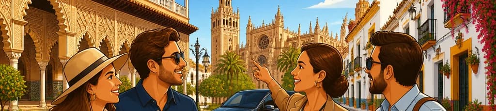 Aventura Privada en Sevilla desde el Puerto de Málaga y la Costa del Sol
