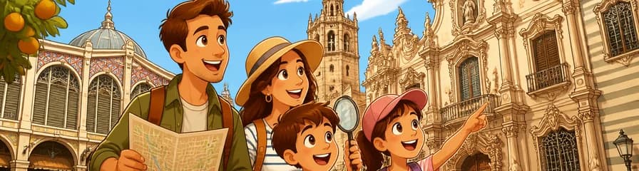 Recorrido familiar guiado por Valencia, ideal para niños