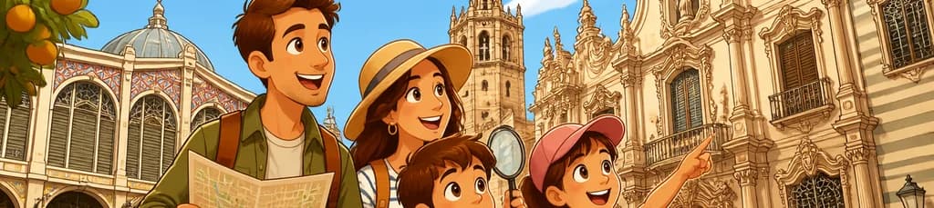 Recorrido familiar guiado por Valencia, ideal para niños