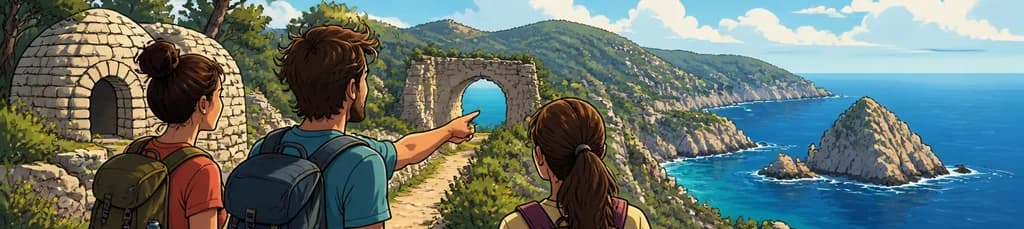 Caminata privada por la costa del norte salvaje de Ibiza
