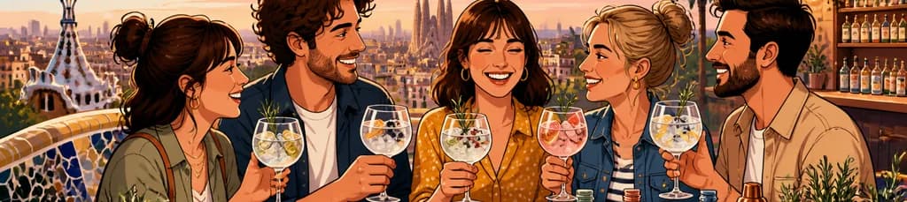 Descubre Barcelona a través de su ruta de ginebra