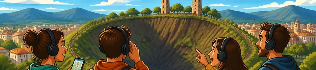 Descubre el Volcán Montsacopa con un Audiotour en el Corazón de la Ciudad