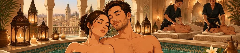 Escapada de bienestar en pareja: Hammam y masaje relajante en el corazón de Madrid
