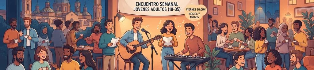 Velada JAS: Encuentro semanal para jóvenes adultos (viernes, 20:00h)