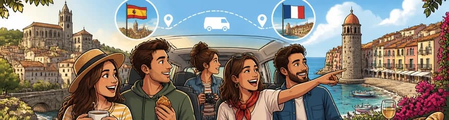 Explora España y Francia en un solo día