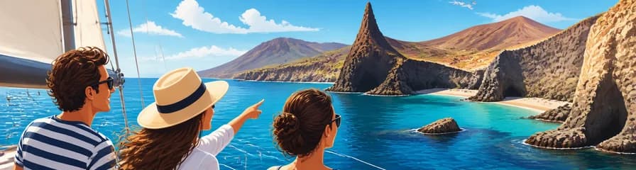 Descubre las calas y formaciones volcánicas del Cabo de Gata navegando en velero