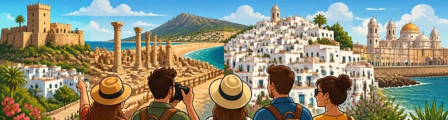 Excursión desde Sevilla a los pueblos blancos de Cádiz: Tarifa, Vejer y la ciudad de Cádiz
