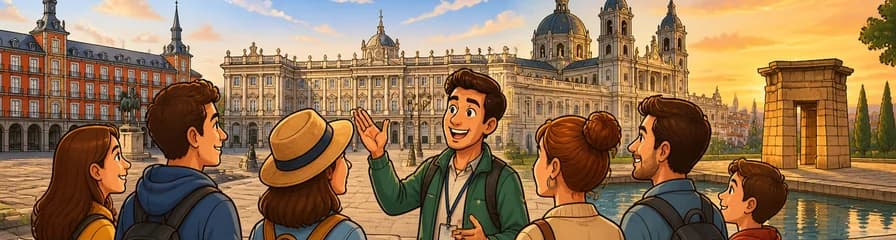Recorrido a pie por la Ciudad Vieja y el Barrio Real de Madrid en grupo reducido