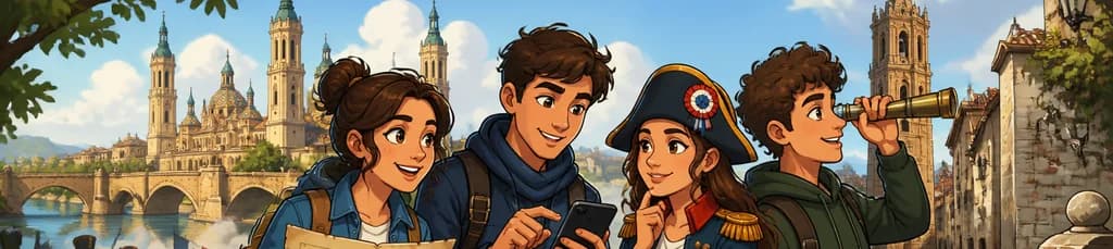 Juego de Exploración al Aire Libre "Zaragoza y las Guerras Napoleónicas"