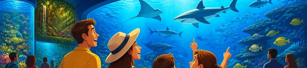 Acceso prioritario al Acuario Poema del Mar en Gran Canaria