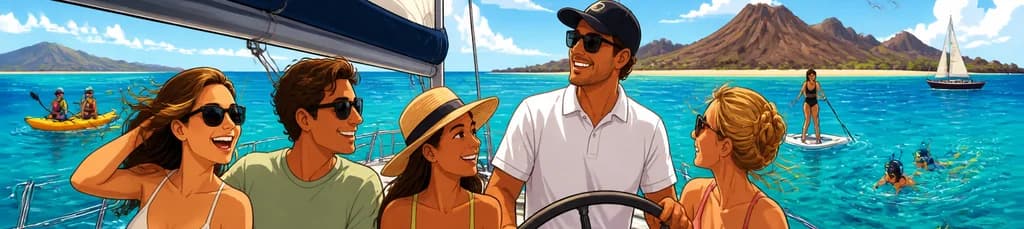 Travesía marítima privada en velero por las Islas Canarias durante una jornada completa