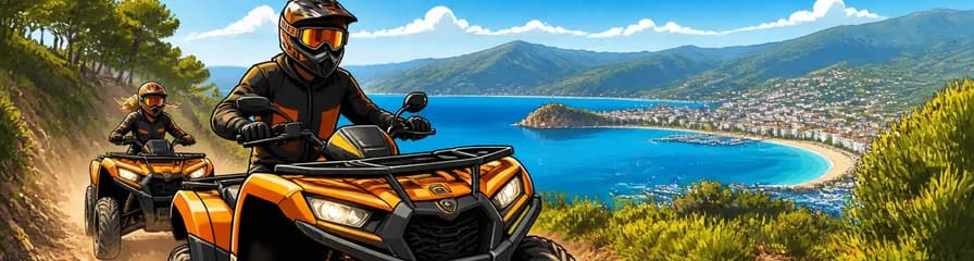 Aventura en quad por la impresionante bahía de Rosas