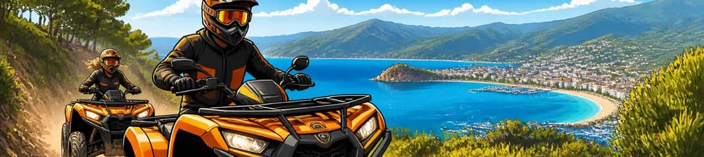 Aventura en quad por la impresionante bahía de Rosas