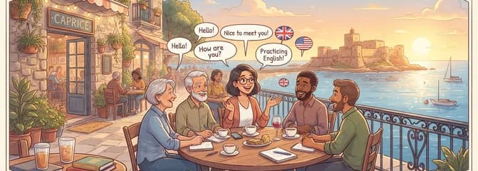 Sesión dominical de conversación en inglés en Santa Cruz