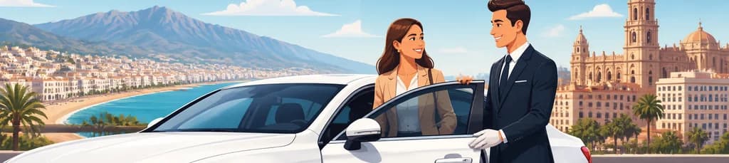 Servicio de traslado privado con conductor entre Motril y Málaga