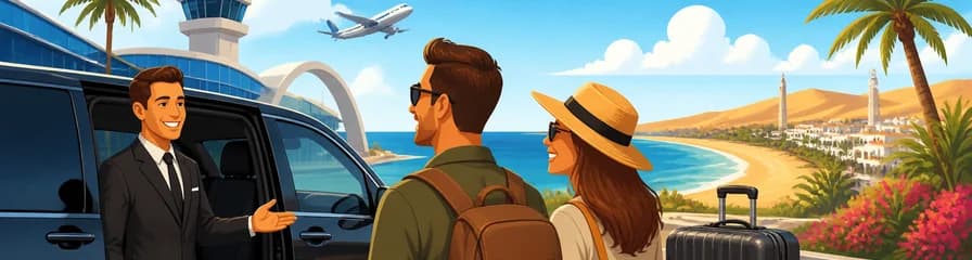 Servicio de traslado privado desde el aeropuerto de Las Palmas (LPA) a Playa del Inglés en Gran Canaria