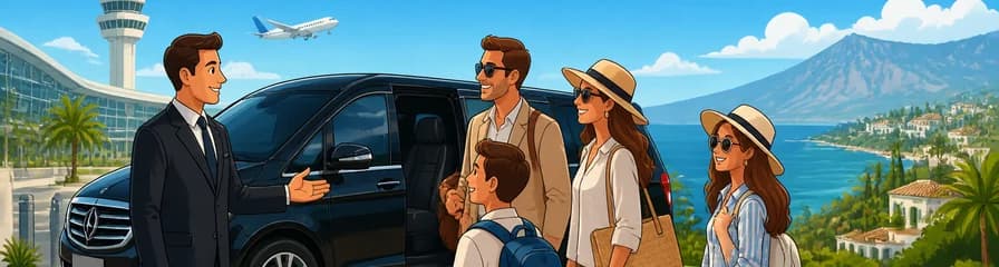 Servicio de traslado privado desde el aeropuerto de Málaga (AGP) con destino a Los Monteros