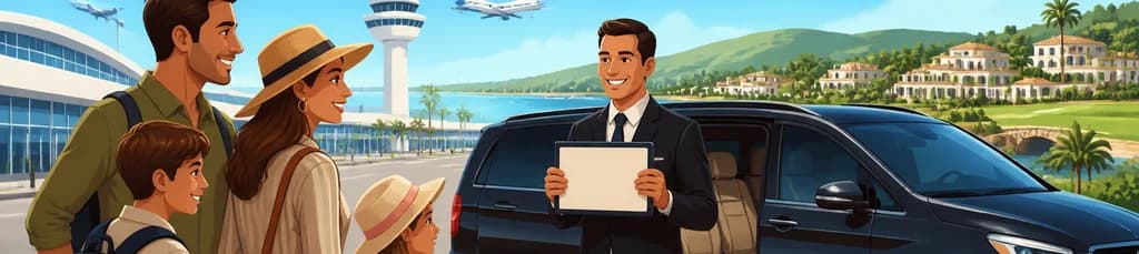 Servicio de traslado privado: del aeropuerto de Málaga (AGP) a Sotogrande