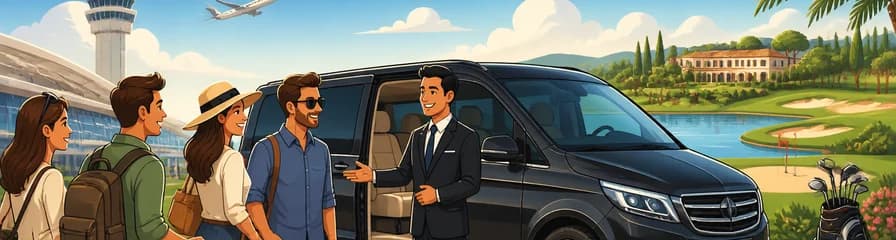 Servicio de traslado privado desde el aeropuerto de Alicante-Elche (ALC) hasta La Peraleja Golf
