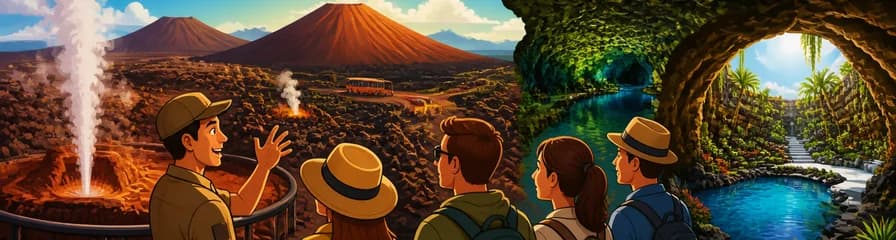 Exploración del Parque Nacional de Timanfaya y la Cueva de Los Verdes