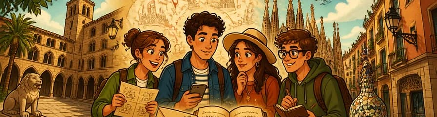 Desvela los secretos y la poesía de Barcelona: un juego de exploración urbana