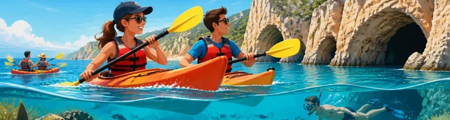 Aventura de Kayak y Snorkel en Jávea: Explorando Portitxol y Granadella