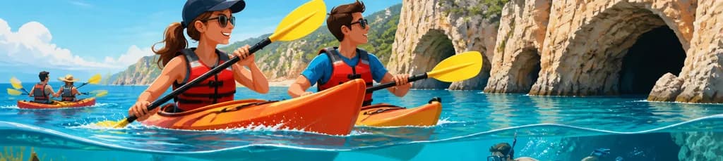 Aventura de Kayak y Snorkel en Jávea: Explorando Portitxol y Granadella