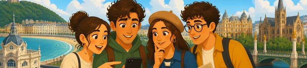 Juego de exploración "El misterio de la identidad" por el centro de San Sebastián