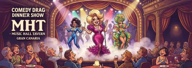 MHT - Music Hall Tavern Gran Canaria: Espectáculo de Drag, Cena y Comedia
