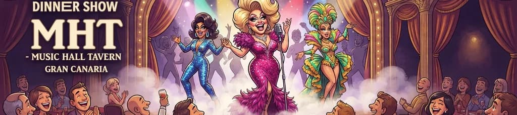 MHT - Music Hall Tavern Gran Canaria: Espectáculo de Drag, Cena y Comedia