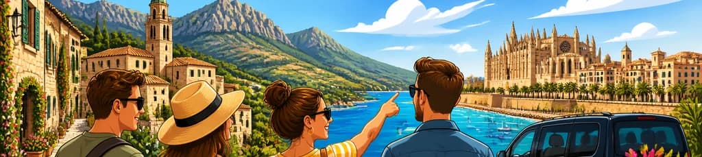 Descubre la costa mallorquina: un tour privado con visita a Valldemossa