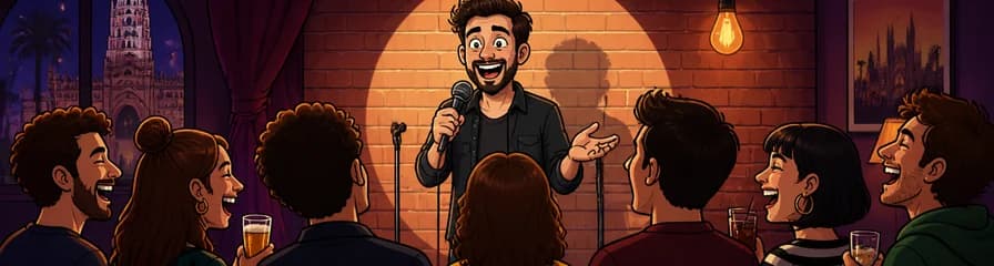 Risas con ingenio en el Born: Sesiones de monólogos en el Barcelona Comedy Club