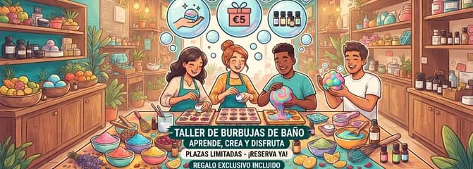 Taller para crear tu propia burbuja de baño en Lush Plenilunio, ¡con obsequios exclusivos!