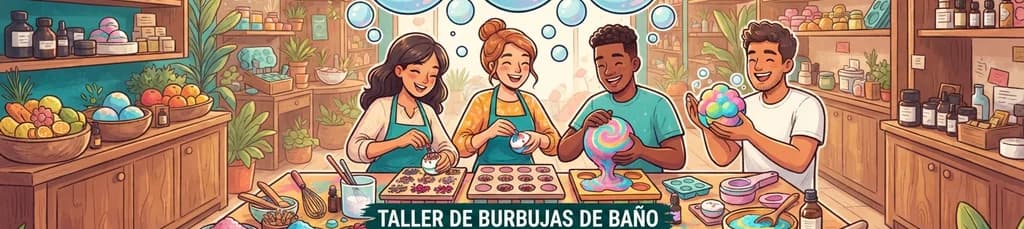 Taller para crear tu propia burbuja de baño en Lush Plenilunio, ¡con obsequios exclusivos!