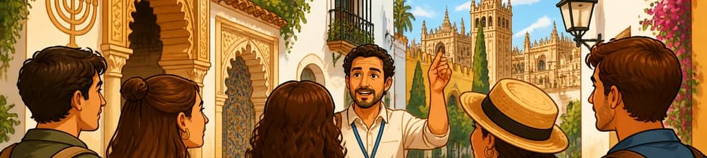 Recorrido privado a pie por el barrio judío y el pasado histórico de Sevilla