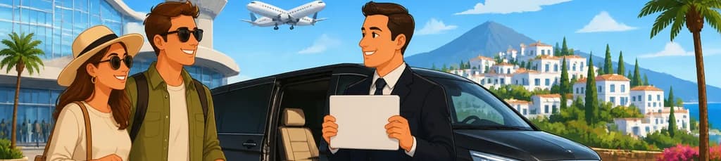 Servicio de traslado privado de ida y vuelta: del Aeropuerto de Málaga-Costa del Sol (AGP) al Puerto de Málaga