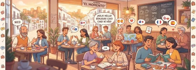 Encuentros Dominicales de Intercambio de Idiomas y Tándem en Almería
