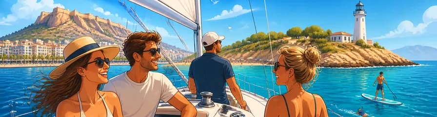 Navegación en Velero por el Mar Mediterráneo desde Alicante