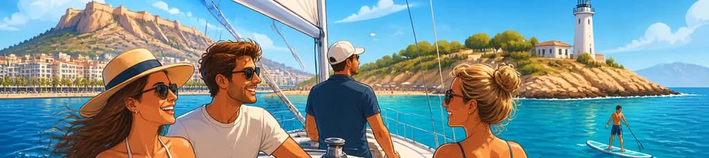Navegación en Velero por el Mar Mediterráneo desde Alicante