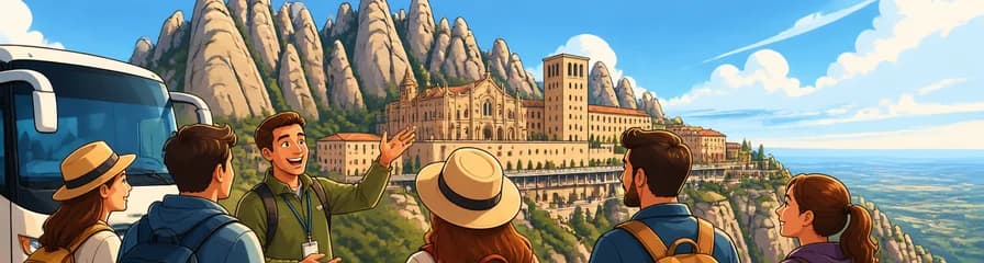 Aventura de medio día en el Monasterio de Montserrat con salida desde Barcelona